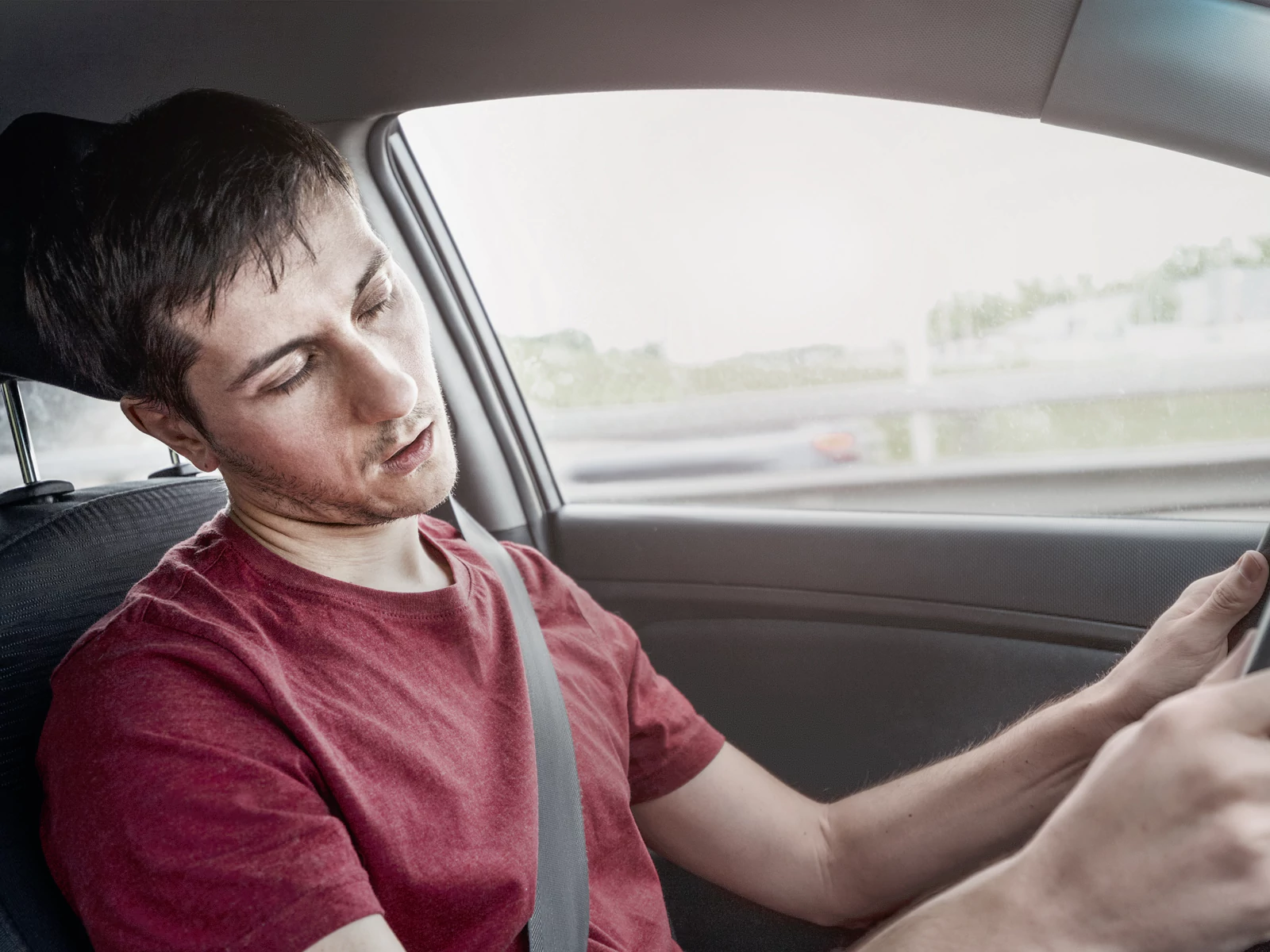 حمله خواب حین رانندگی